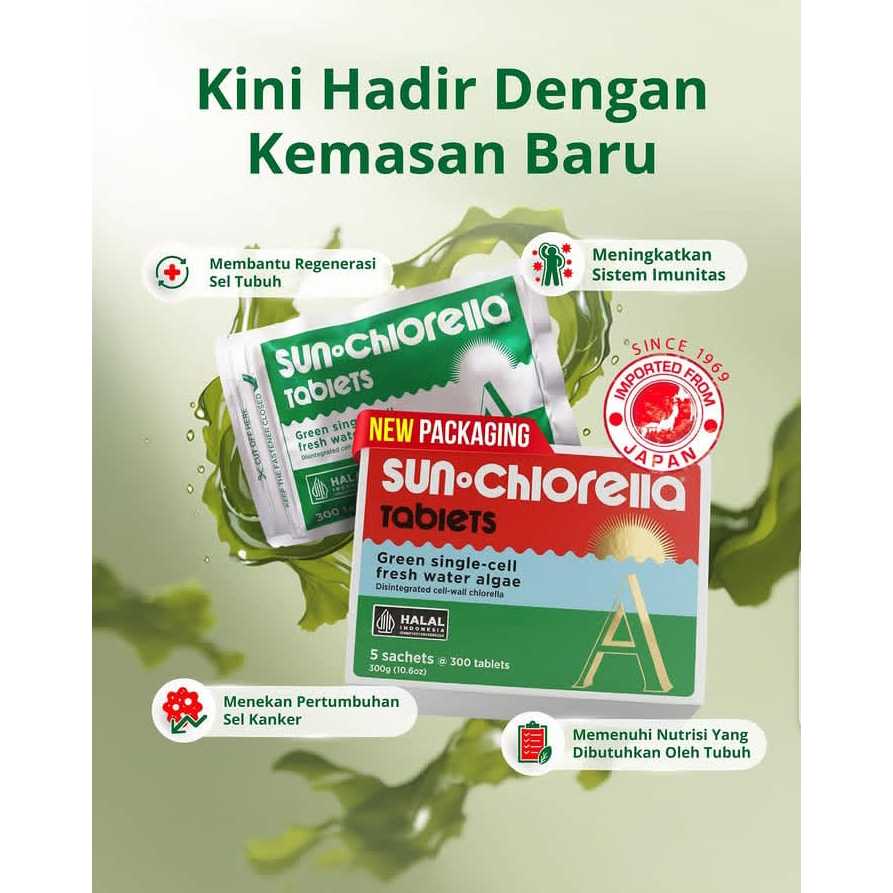 CNI Sun Chlorella 300 tab
