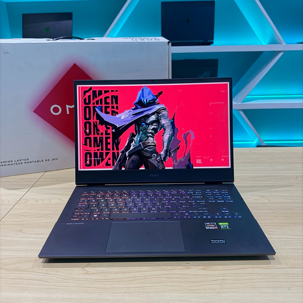 Laptop Gaming HP OMEN 16 c0092AX – Ryzen 7 5800H RTX 3070 8GB Siap Gaming Berat