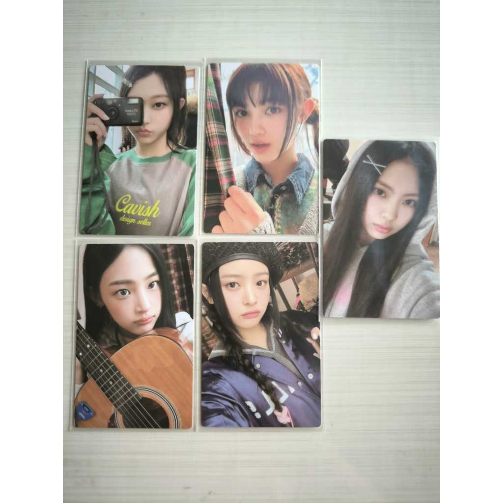 NewJeans Bunnies Camp Official Photocard [DM FOR CONDI]