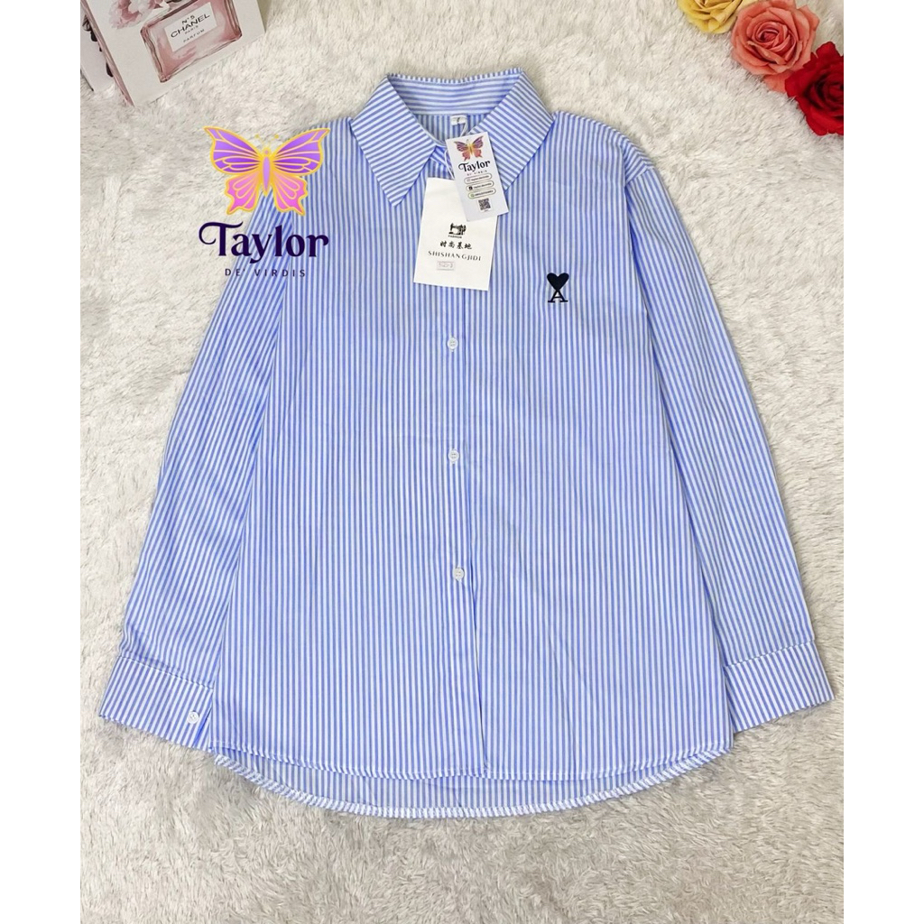KEMEJA SALUR WANITA/KEMEJA PANJANG