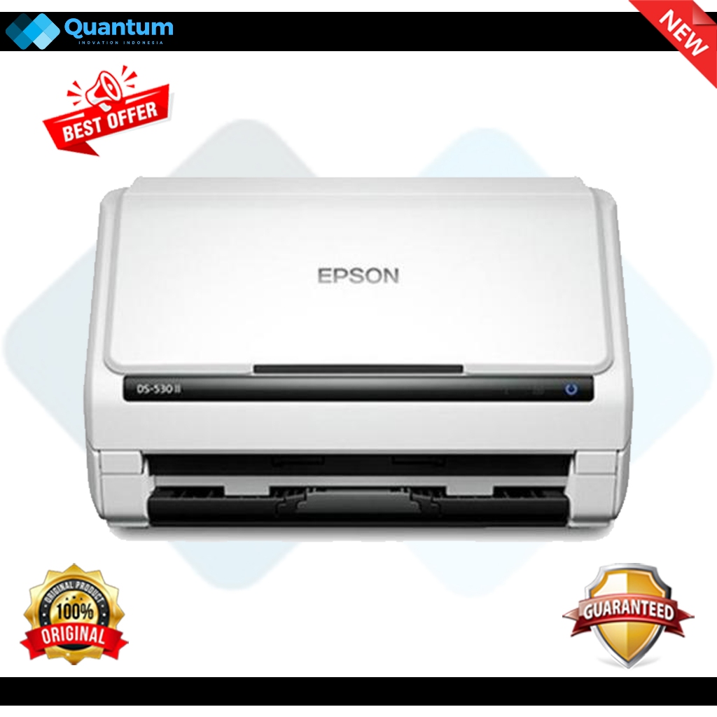 Scanner Epson DS-530 II DS530II DS530 II DS 530 II A3 USB