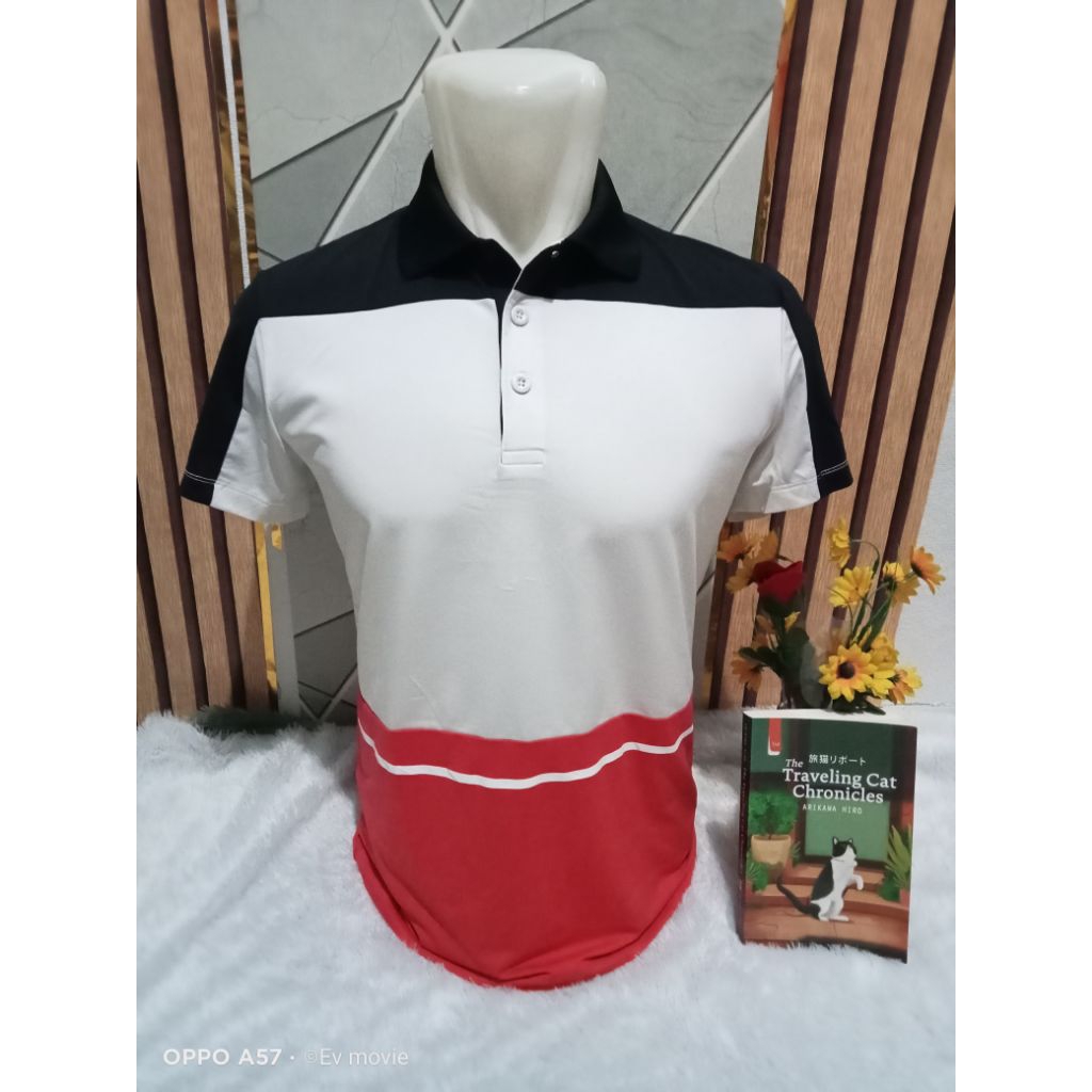 kaos kerah polo fil4 golf