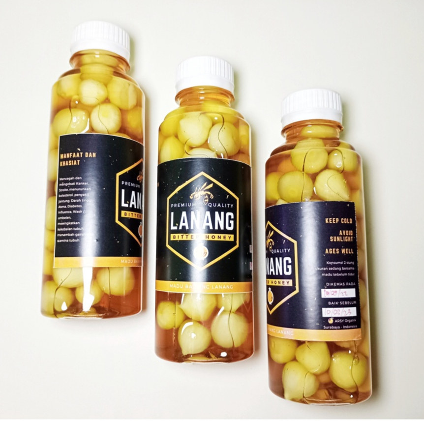 MADU BAWANG LANANG/BAWANG PUTIH TUNGGAL MADU LANANG BAWANG 350ML/150ML