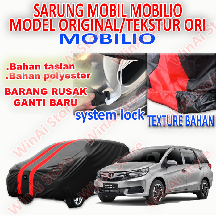 COVER SARUNG MOBIL/PENUTUP MOBIL HONDA MOBILIO