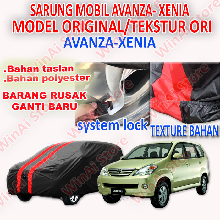 COVER SARUNG MOBIL/PENUTUP MOBIL AVANZA XENIA