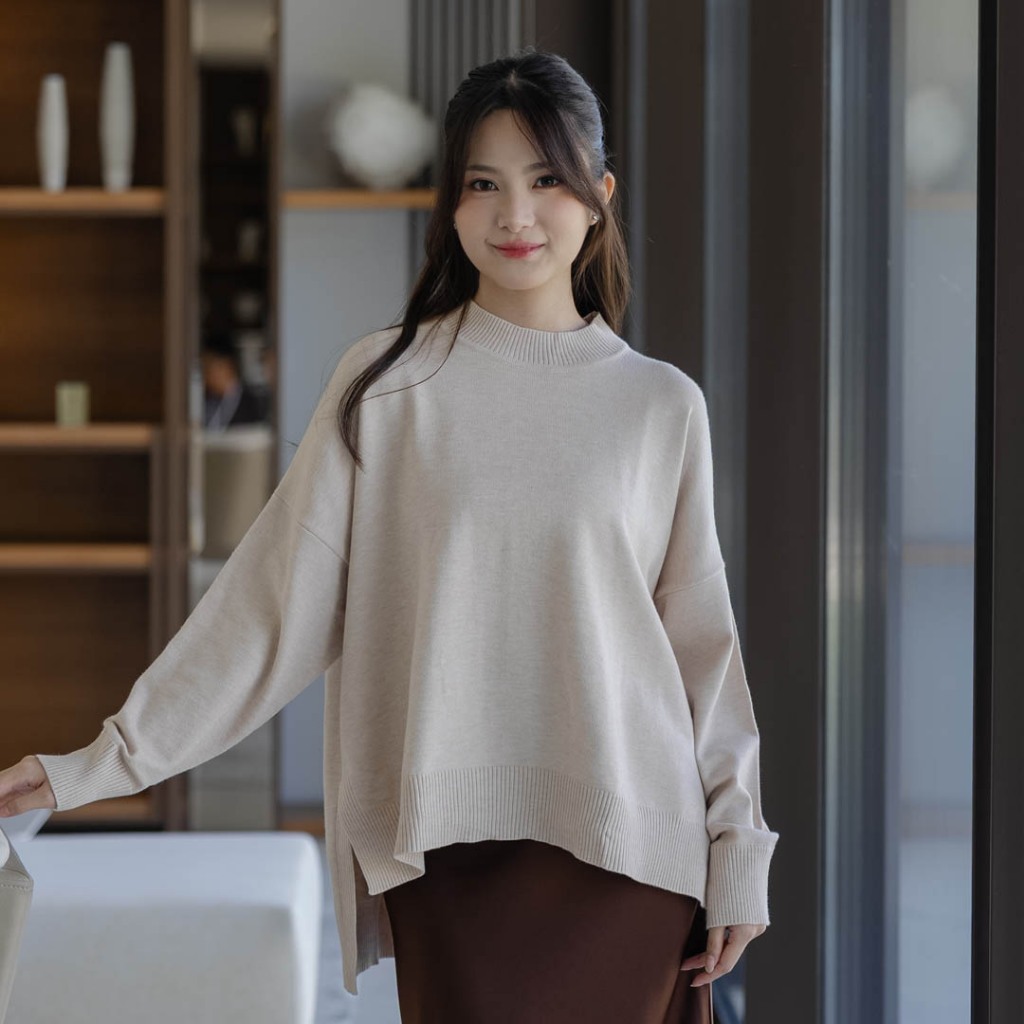 Beatrice Clothing Surabaya Karen Knit Blouse - Atasan Wanita / Knit Blouse