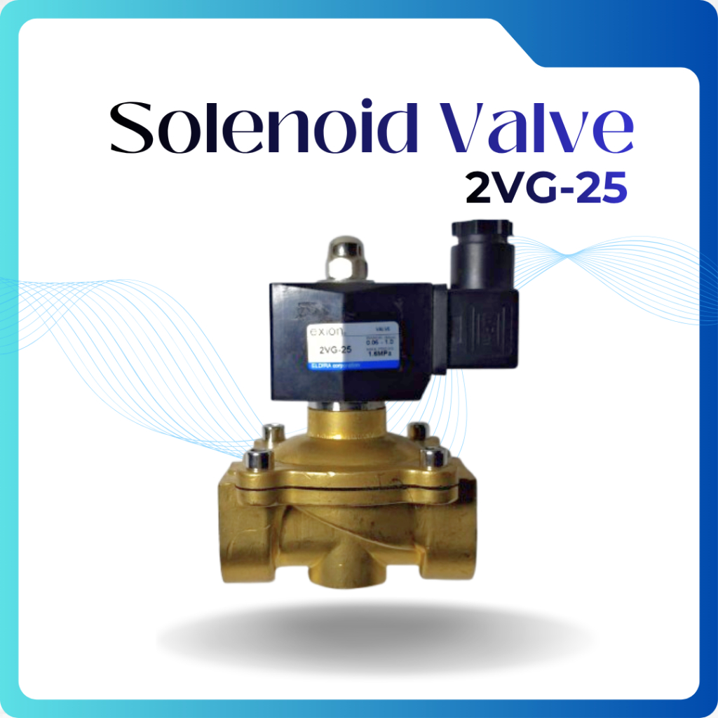 SOLENOID VALVE BRASS 2/2 - SOLENOID VALVE 2 WAY - 2VG-25 (1")