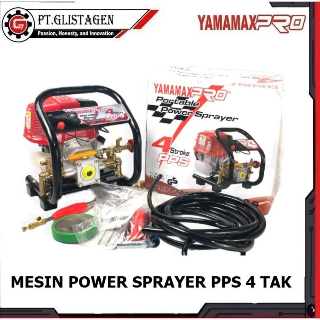 POMPA POWER SPRAYER 4TAK YAMAMAX PRO / POMPA SPRAYER SEMPROT CUCI YAMAMAX