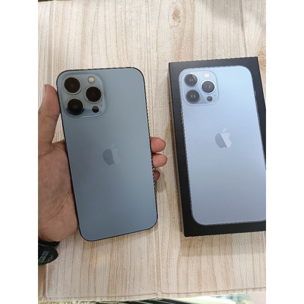 Apple iPhone 13 Pro Max 256GB Second iBox Mulus Fullset Original Murah Resmi