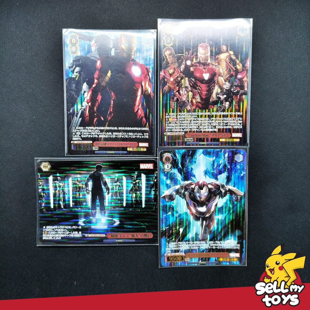 Weiss Schwarz Card - Ironman Marvel set of 4