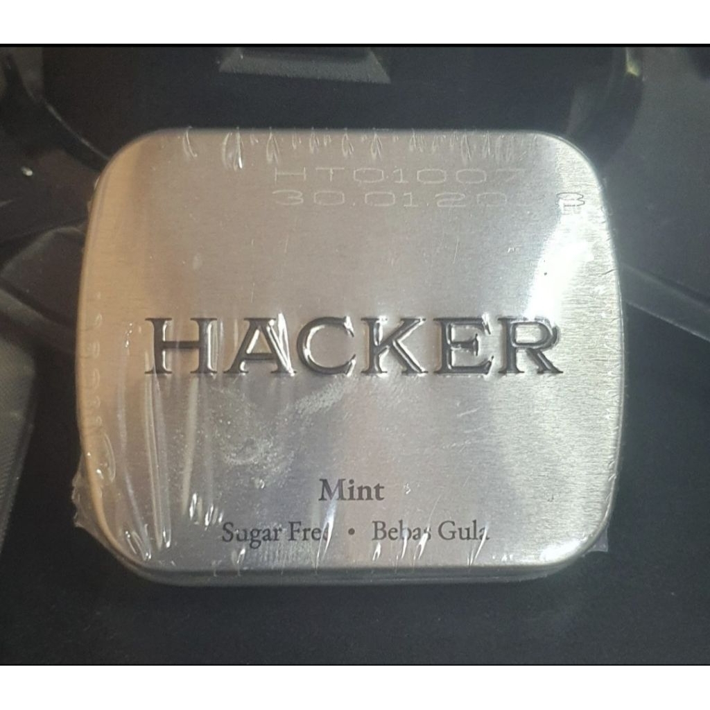 HACKER Permen Sugar Free Rasa Mint / Strong Mint / Ice Mint 34gr