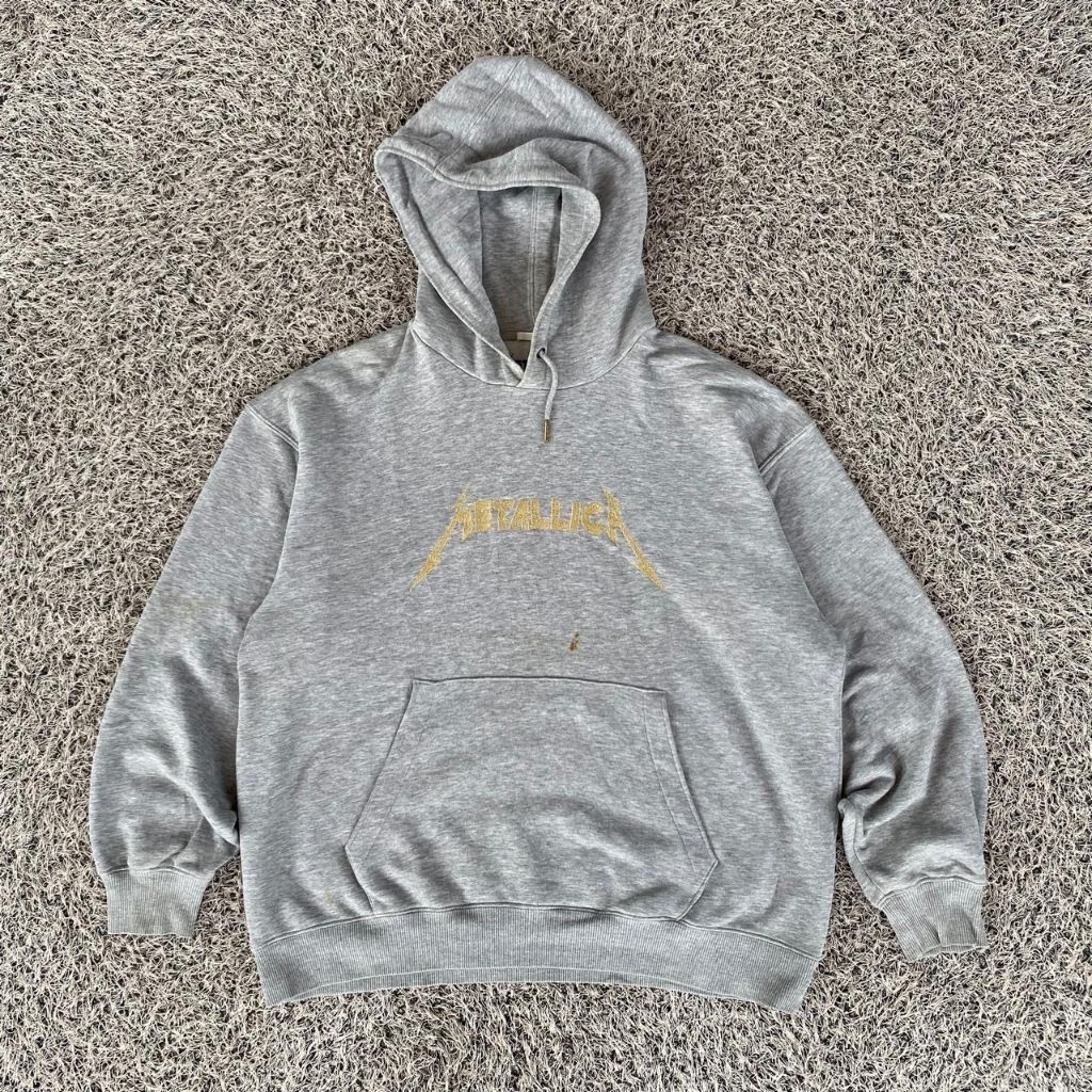 pull over hoodie metallica by global uniqlo sweater hoodie band