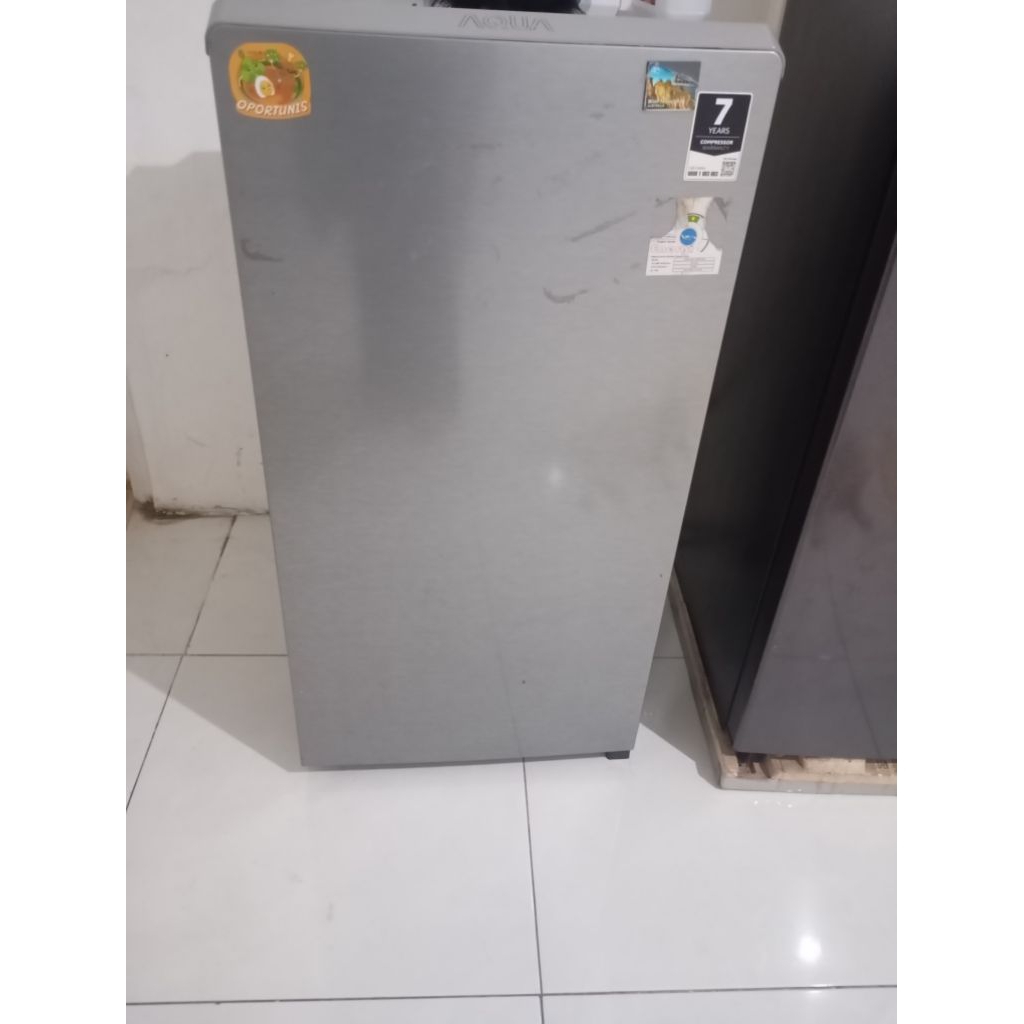 kulkas second Aqua 1 pintu
