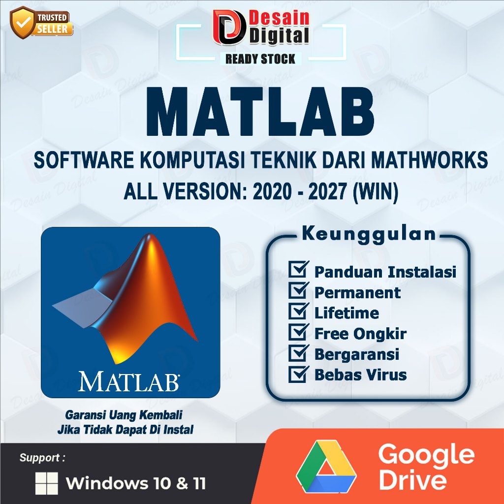 Matlab 2026 Full Version Original No Trial Lifetime + Panduan Instalasi (WIN) | All Version 2026 / 2