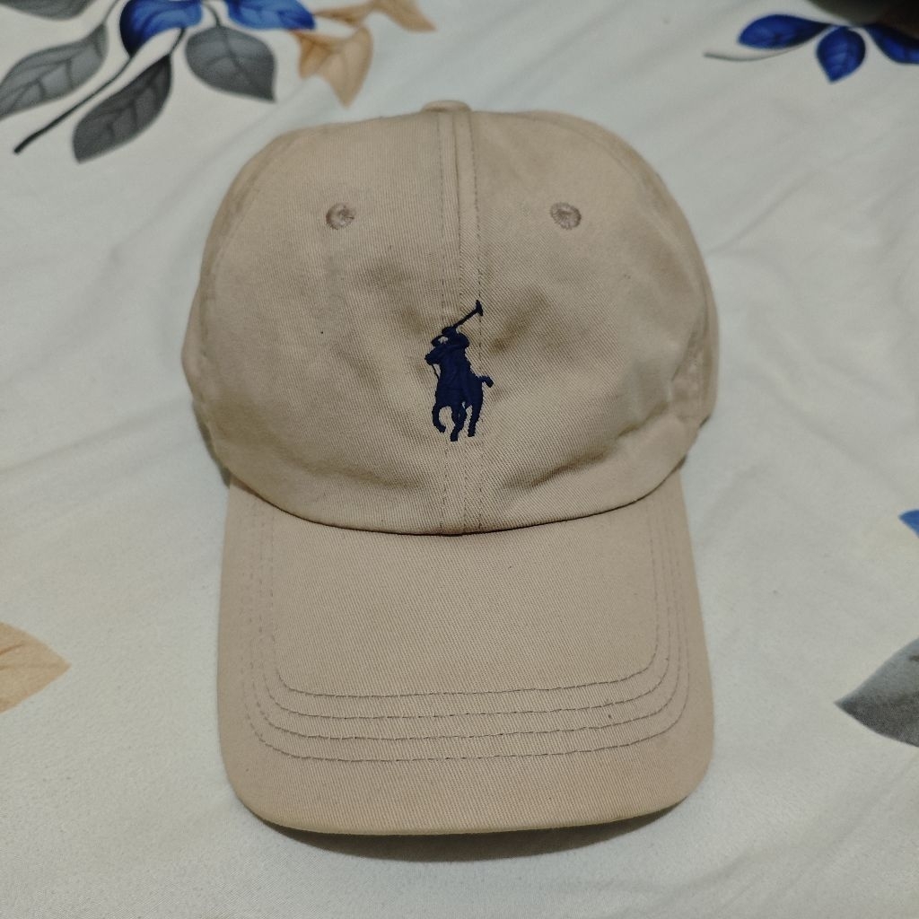 Topi Baseball Cap Polo Little Pony Unisex preloved - Desain Sporty, Bahan Twill Lembut, Aksesoris Fa