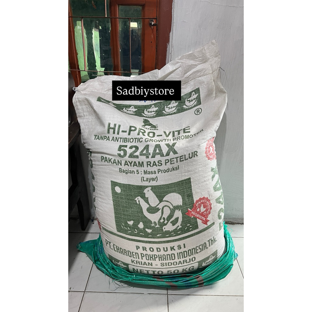 PAKAN AYAM PETELUR Hi Pro Vite 524AX