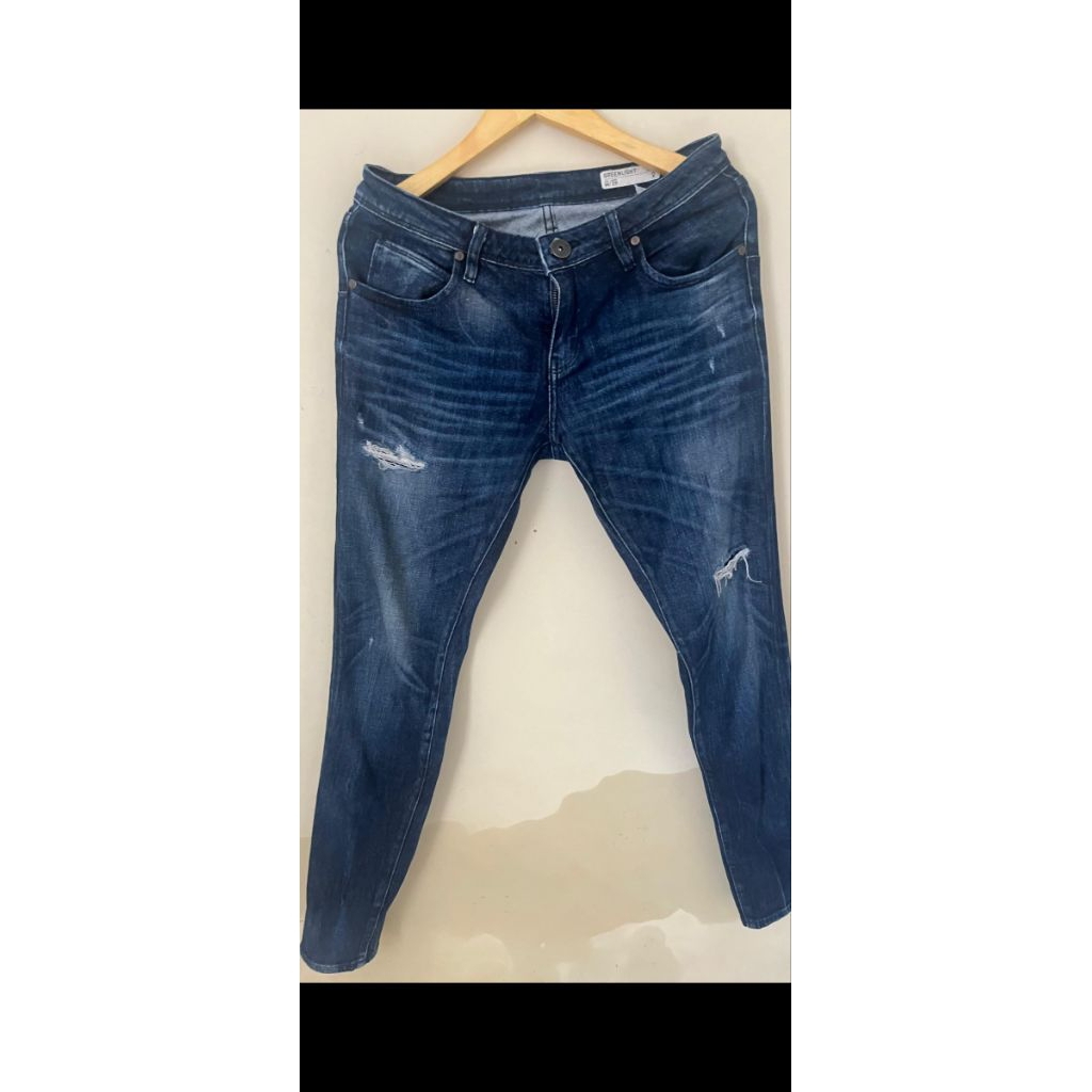 celana ripped jeans greenlight