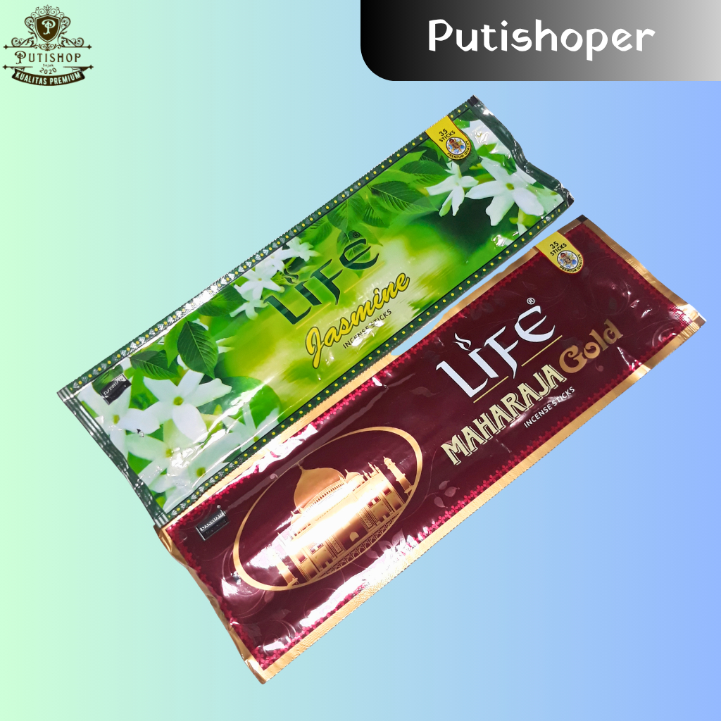 Dupa Hio Life Darshan Jasmine I Maharaja Gold Isi 35 Stick Aromaterapi
