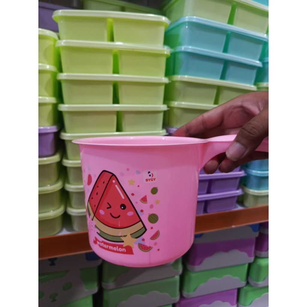 Gayung mandi/Gayung air karakter plastik