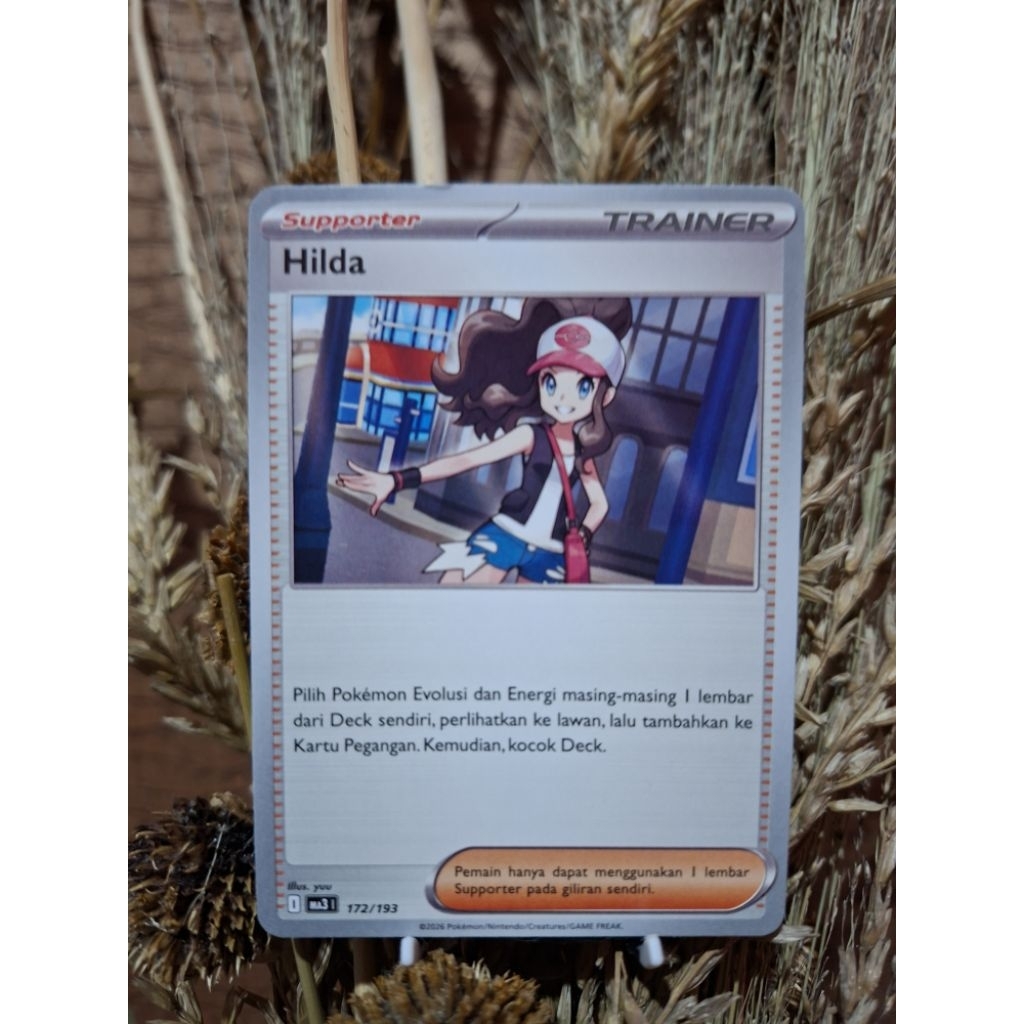 Hilda Pokemon TCG Mega Impian Ledakan Peniada