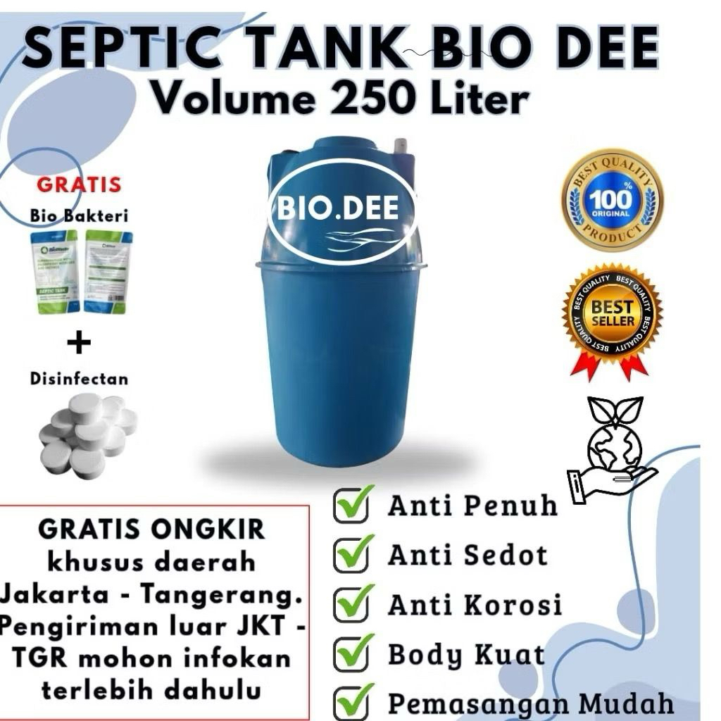 BIO SEPTIC TANK BIO AS 250L