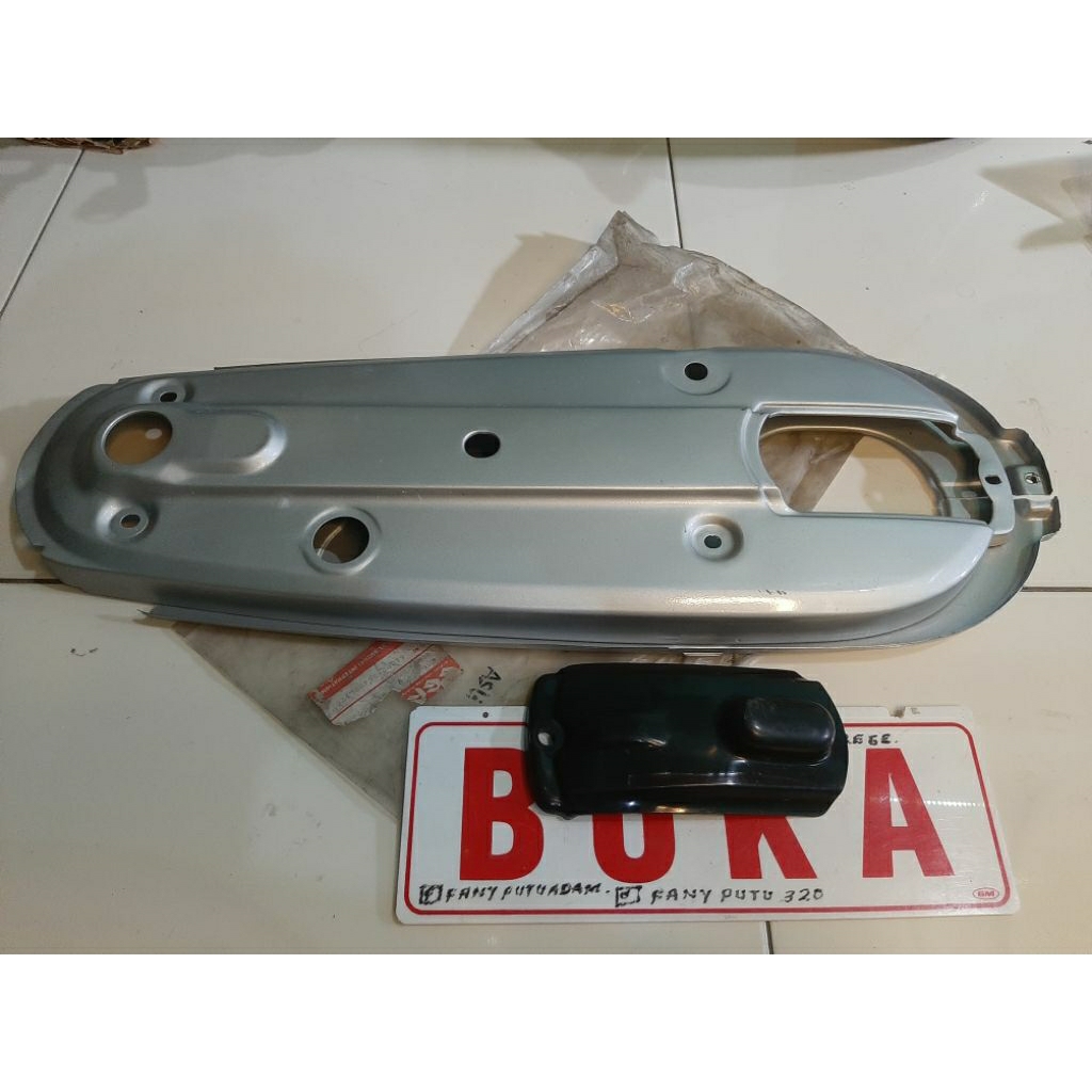 COVER ketengkas kafer gir Tutup rantai  Suzuki Rc80 Rc100 Delux Rc100DK RC100 spirit orijinal