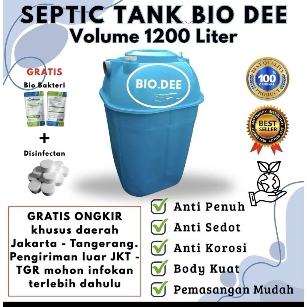 BIO SEPTIC TANK BIO AS 1200L