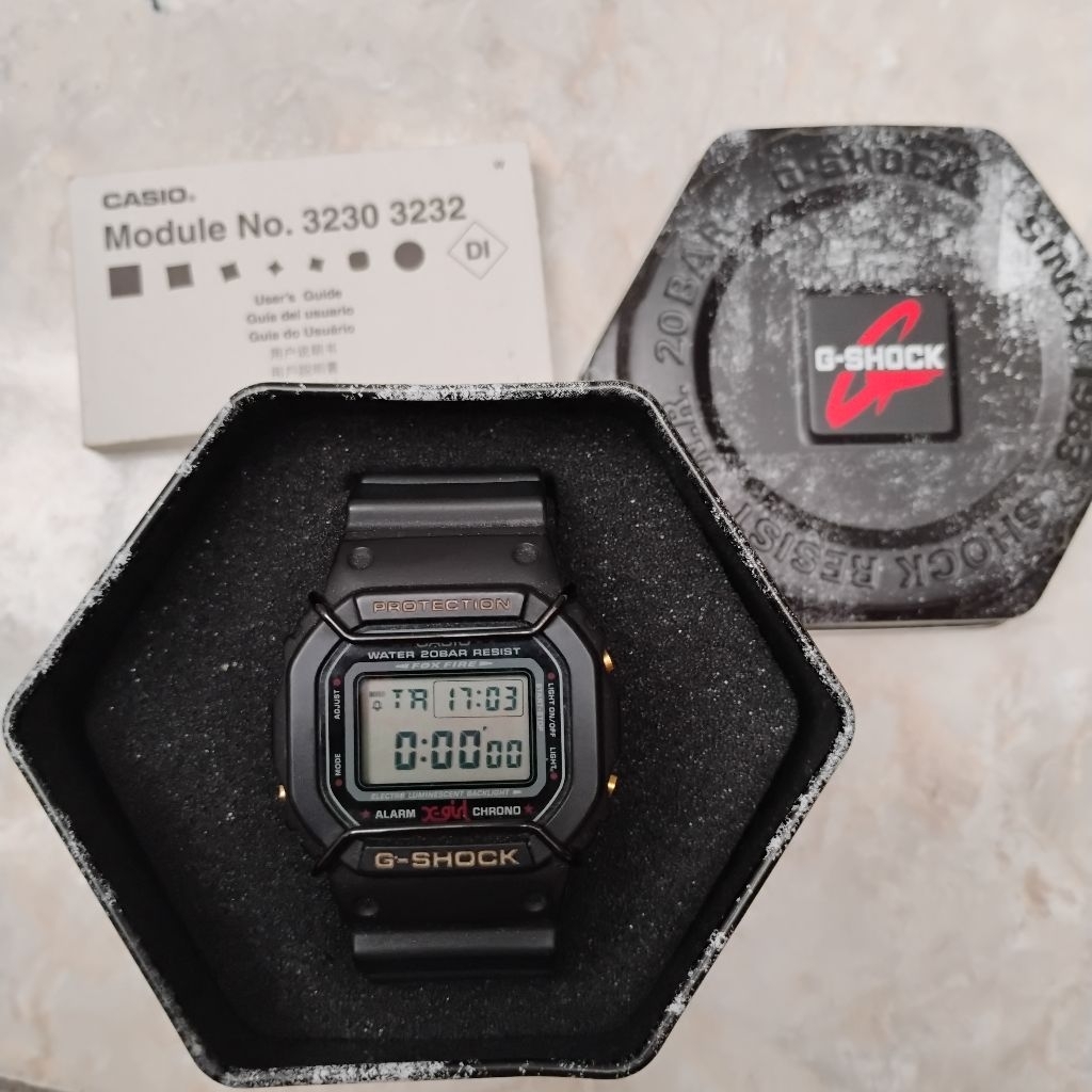 Jam G-shock DW5600VT X-Girl Collaboration Special Edition
