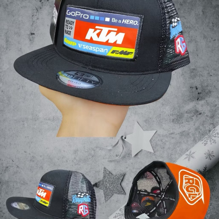 COD TOPI RACING KTM DISTRO ORIGINAL BERKUALITAS