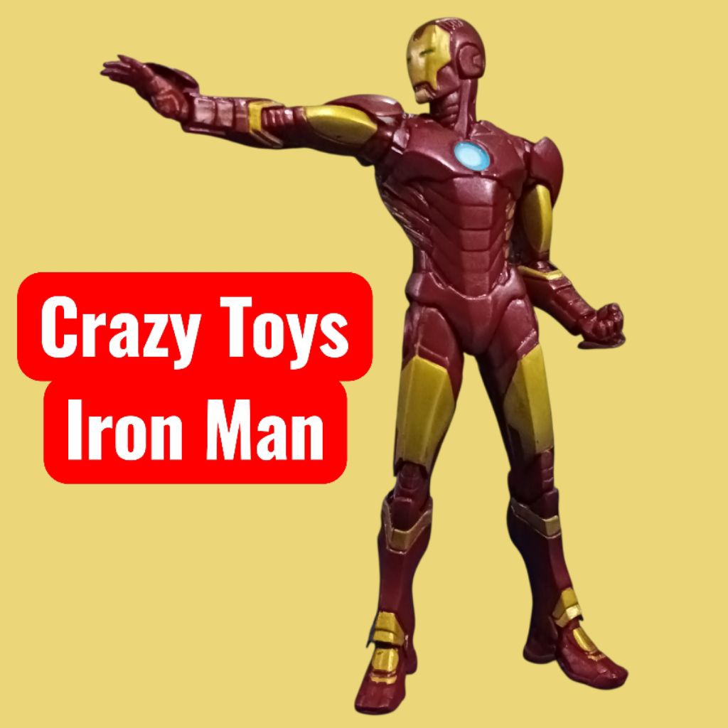 CRAZY TOYS IRON MAN STATUE ACTION FIGURE