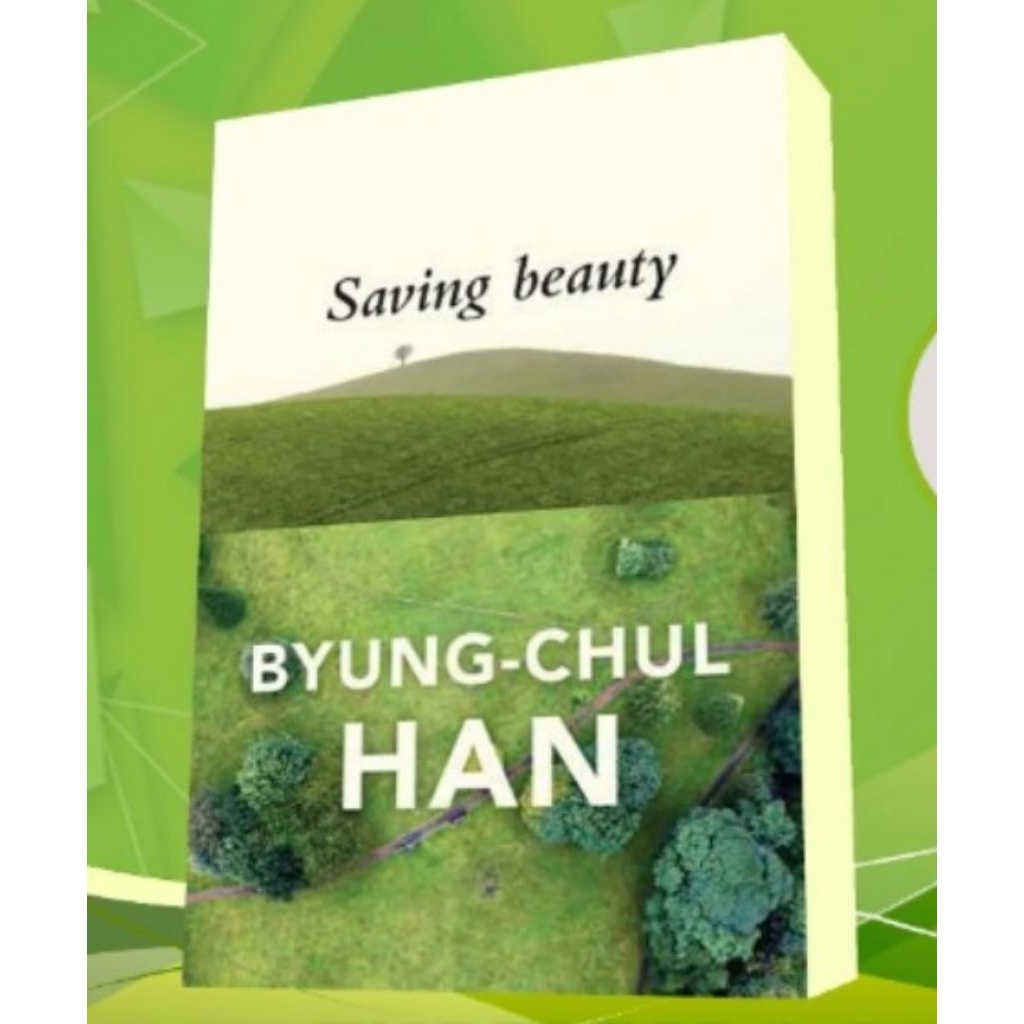 buku​ Saving Beauty Byung-Chul Han