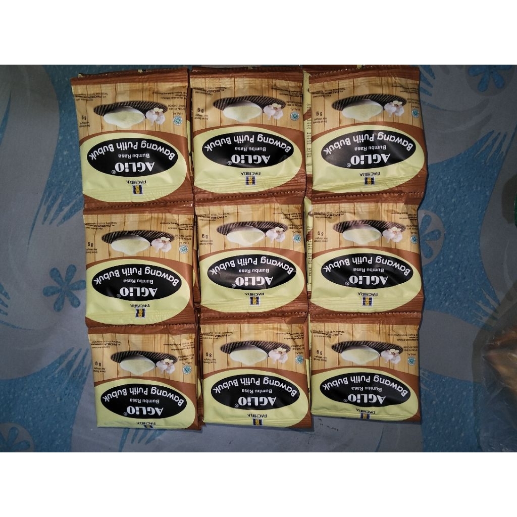 Bawang Putih Bubuk Aglio 8 Gram 12 Sachet