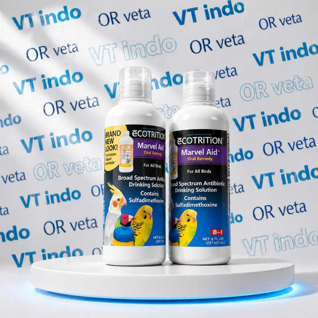 MARVEL AID 237 ML ORAL REMEDY VITAMIN SEMUA BURUNG SAKIT BULU RONTOK