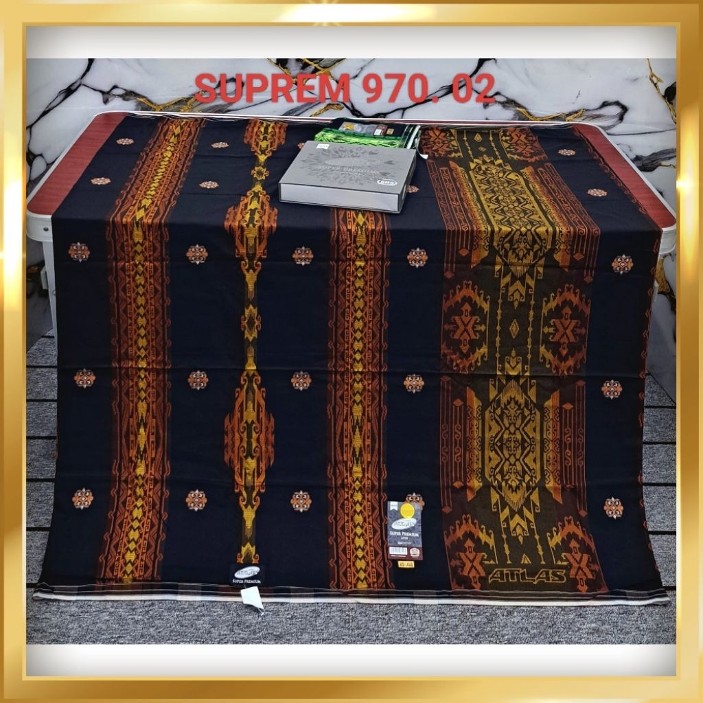 Sarung Atlas Super Premium 970 SILVER