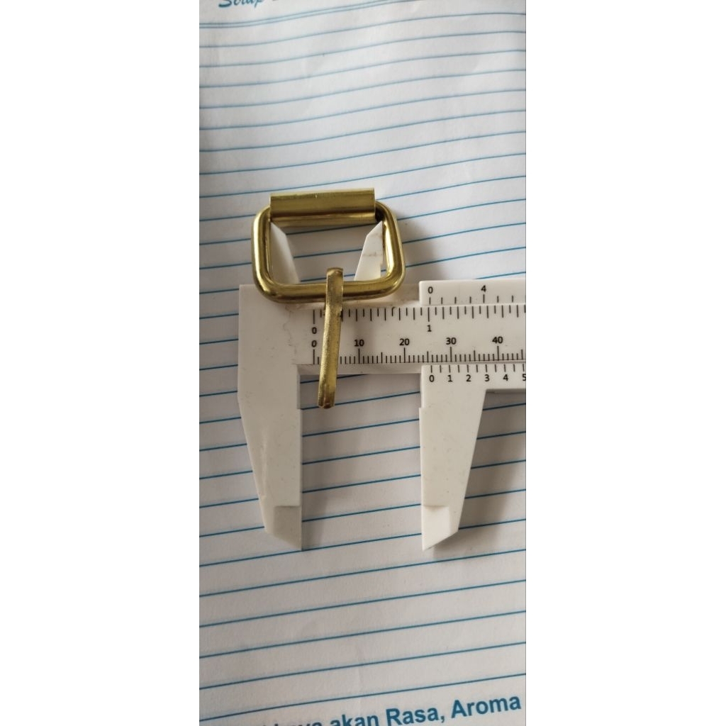 ring gesper roda 2.5cm / gesper roda tas 2.5mm tebal