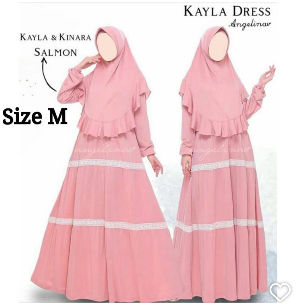 Prelove Kayla Dress set Khimar by Atelier Angelina