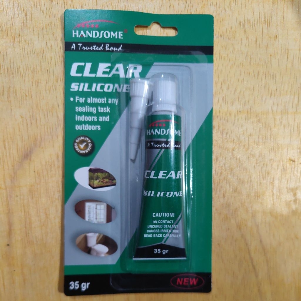 LEM SILICONE SEALANT 30G LEM KACA SILICONE RUBBER SEALANT Lem Aquarium