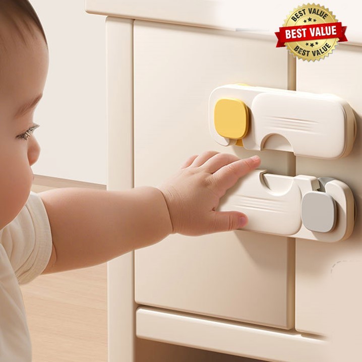 Pengunci Pintu Lemari Kulkas Pintu Kamar Mandi Pengaman Pintu Lemari Rumah Kulkas Kamar Mandi Pengam