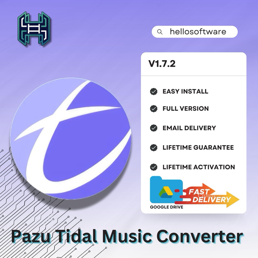 Pazu Tidal Music Converter v1.7.2 Full Version (Versi Terbaru)