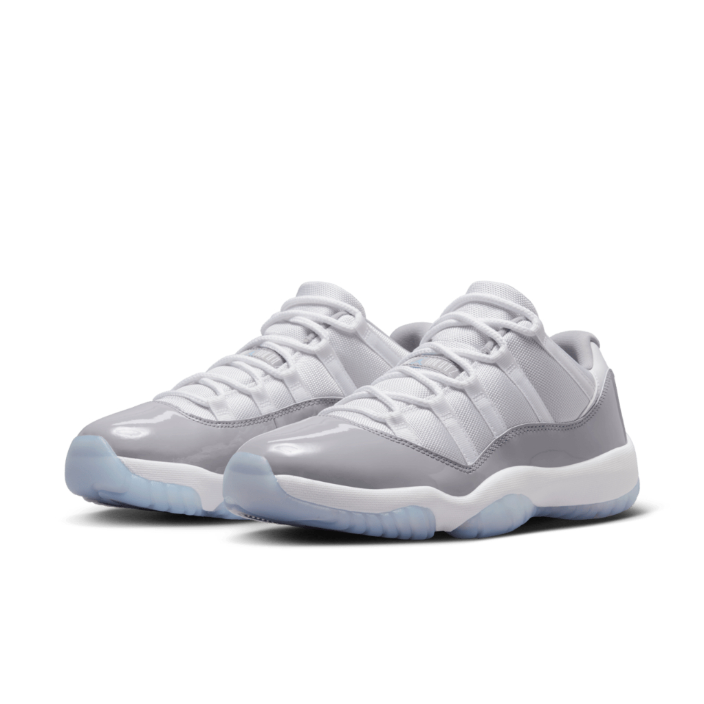 Ready Stock Air Jordan 11 Low Grade School (GS) 'Cement Grey' AV2187-140