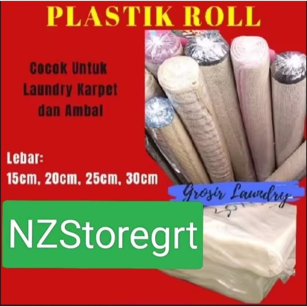 plastik roll karpet laundry