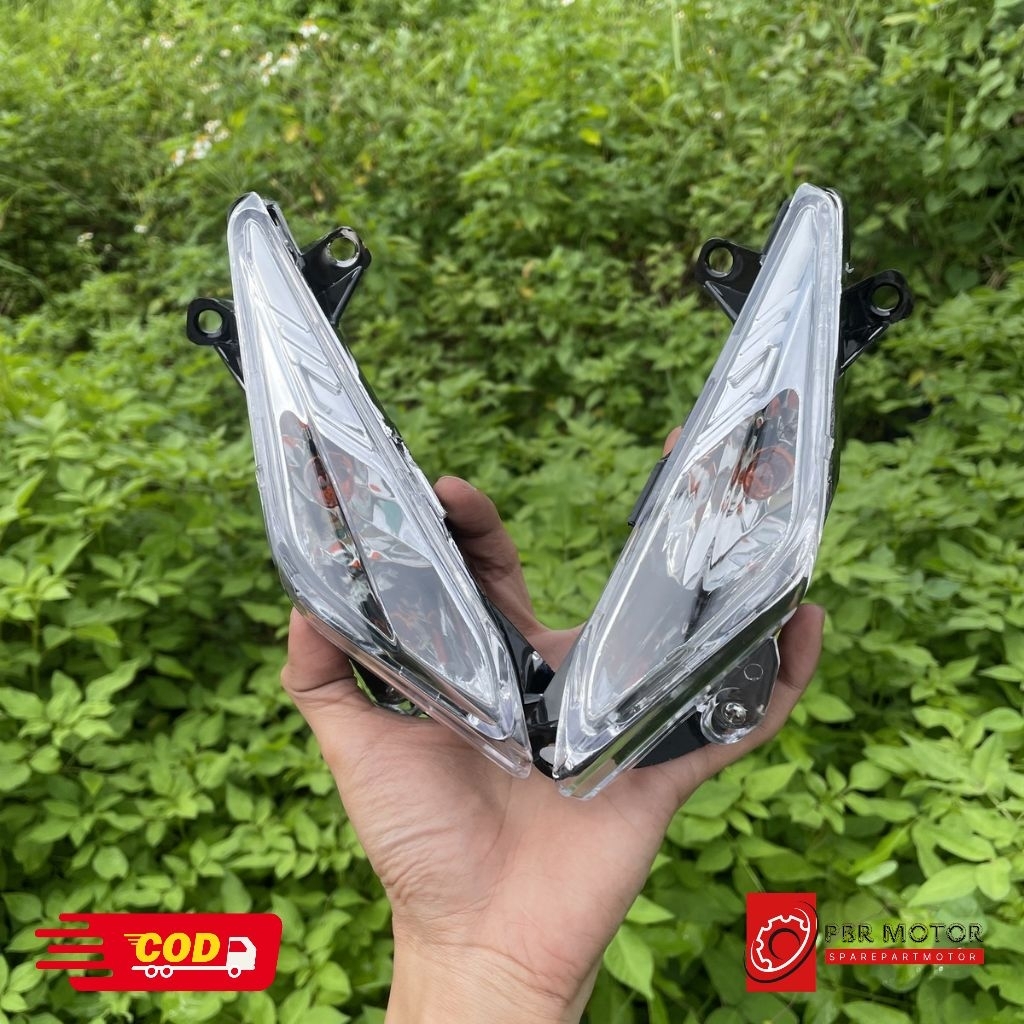 Lampu Sein Depan Assy KVY Beat Karbu / Beat Lama 2008-2012 Satu Set