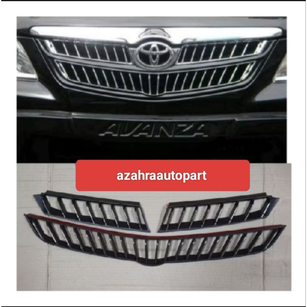 List gril depan Avanza lama model Camry