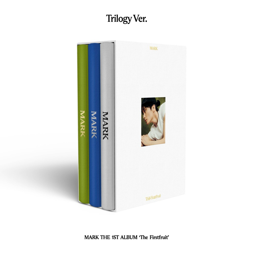 [INCLUDE BOOKCASE] Unsealed Set Album Mark The 1st Album The Firstfruit Trilogy Ver. (set with bookc