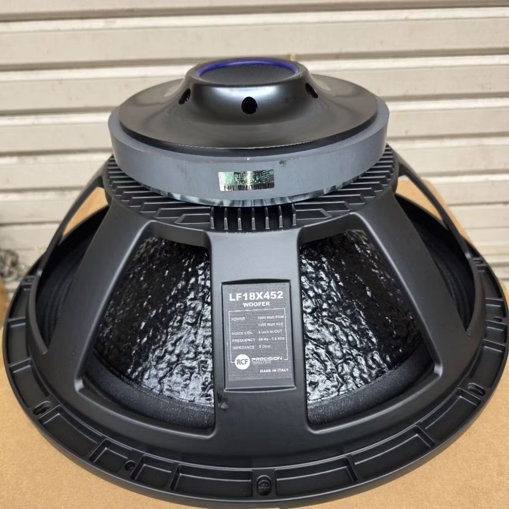SPEAKER WOOFER RCF LF18X451 VC 4 INCH COATING LUAR DALAM 18X452 SPEAKER 18 INCH