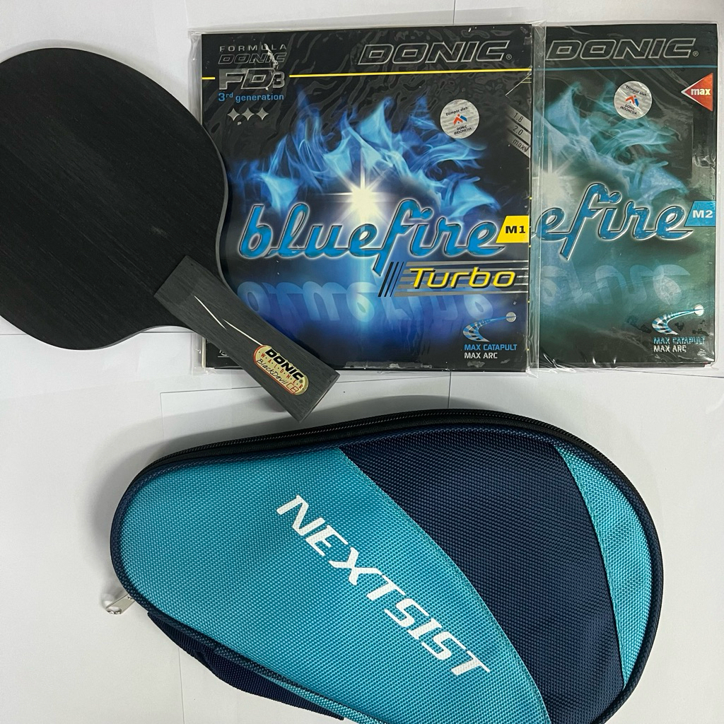 DONIC - Bat Pingpong Donic Black Devil Profesional Set