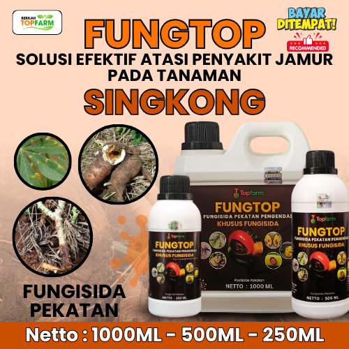 Obat Jamur Tanaman Singkong / Obat Jamur Akar Putih / Pestisida Pengendali Penyakit Jamur / Obat Bus