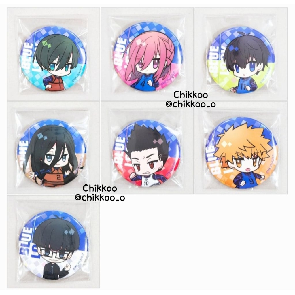 Blue Lock Friends Chibi Can Badge