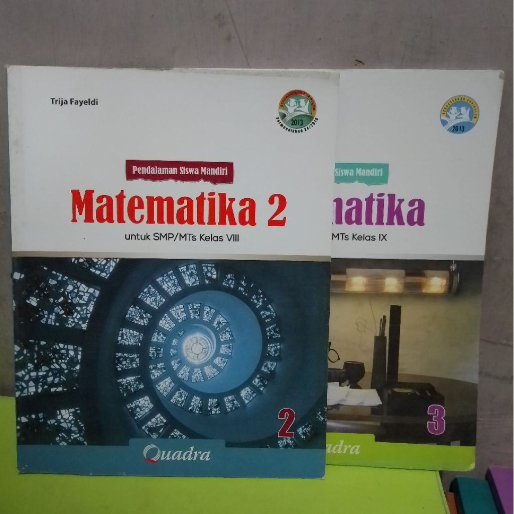 PENDALAMAN SISWA MANDIRI MATEMATIKA UNTUK SMP/MTS KELAS 8, 9 PENERBIT QUADRA