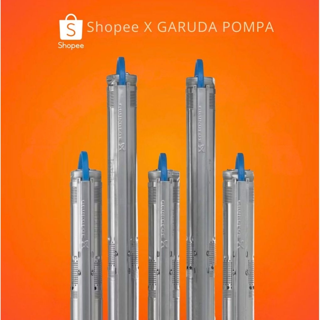 grundfos SQ 3-95 pompa sumur bor, artesis 3inch